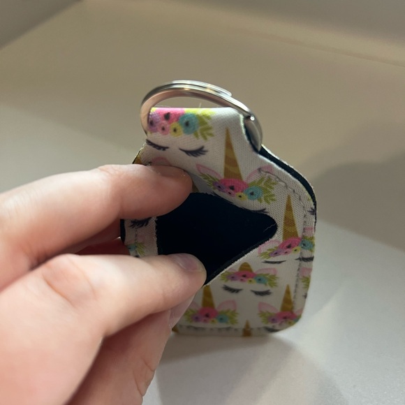 Unicorn Print Hand Sanitizer Holder - Picture 7 of 8